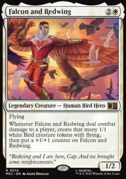 Falcon and Redwing MSC-14 Rare Deutsch