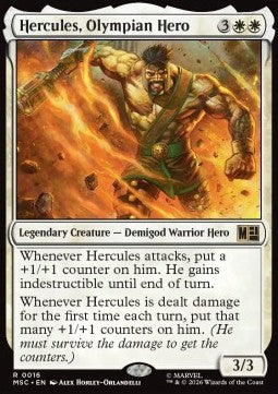 Hercules, Olympian Hero MSC-16 Rare Deutsch