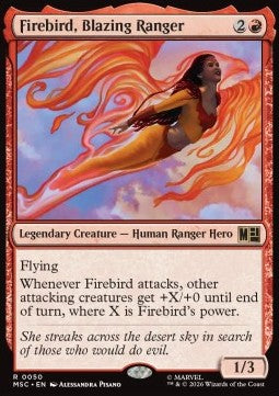 Firebird, Blazing Ranger MSC-50 Rare Deutsch