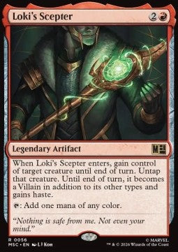 Loki's Scepter MSC-56 Rare Deutsch