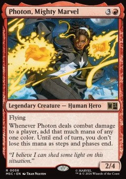 Photon, Mighty Marvel MSC-58 Rare Deutsch