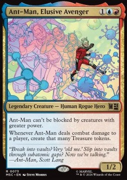 Ant-Man, Elusive Avenger MSC-73 Rare Deutsch