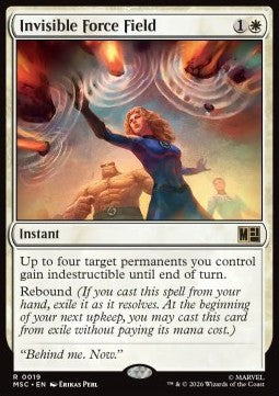 Invisible Force Field MSC-19 Rare Deutsch