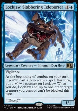 Lockjaw, Slobbering Teleporter MSC-36 Rare Deutsch
