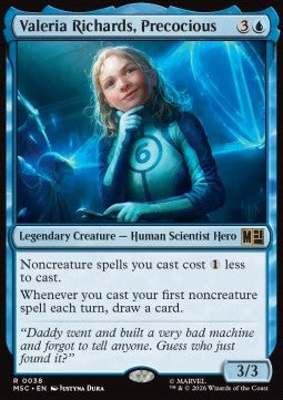 Valeria Richards, Precocious MSC-38 Rare Deutsch