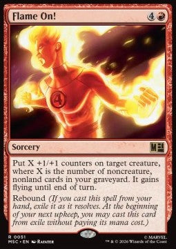 Flame On! MSC-51 Rare Deutsch