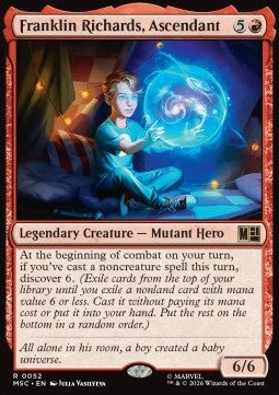 Franklin Richards, Ascendant MSC-52 Rare Deutsch