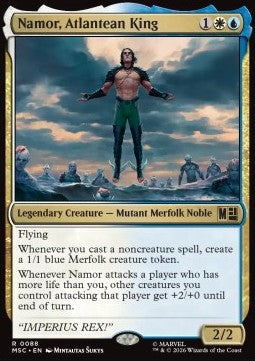 Namor, Atlantean King MSC-88 Rare Deutsch