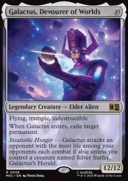 Galactus, Devourer of Worlds MSC-8 Rare Deutsch