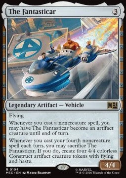 The Fantasticar MSC-104 Rare Deutsch
