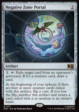 Negative Zone Portal MSC-111 Rare Deutsch