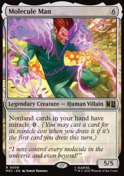 Molecule Man MSC-9 Rare Deutsch