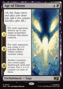 Age of Ultron MSC-41 Rare Deutsch
