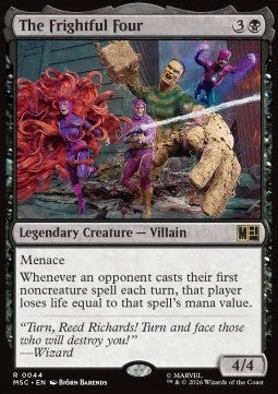The Frightful Four MSC-44 Rare Deutsch