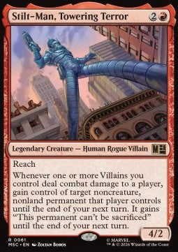 Stilt-Man, Towering Terror MSC-61 Rare Deutsch