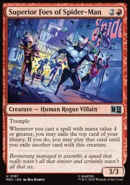Die überlegenen Feinde von Spider-Man MSC-167 Uncommon Deutsch