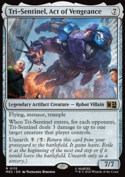Tri-Sentinel, Act of Vengeance MSC-115 Rare Deutsch