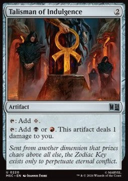 Talisman der Genusssucht MSC-220 Uncommon Deutsch