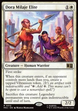 Dora Milaje Elite MSC-12 Rare Deutsch