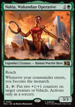 Nakia, Wakandan Operative MSC-69 Rare Deutsch