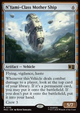 N'Yami-Class Mother Ship MSC-110 Rare Deutsch