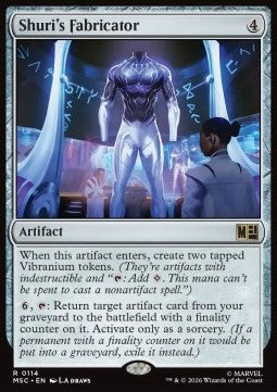 Shuri's Fabricator MSC-114 Rare Deutsch