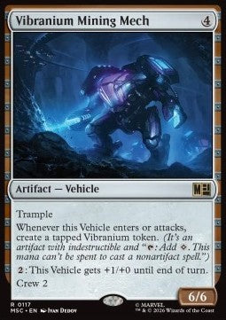 Vibranium Mining Mech MSC-117 Rare Deutsch