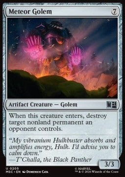 Meteorgolem MSC-205 Uncommon Deutsch