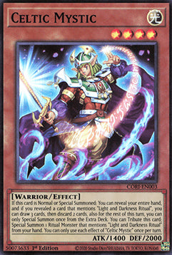 Keltenmystiker CORI-DE003 Super Rare Deutsch