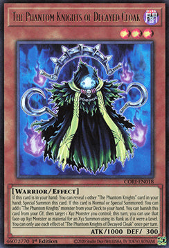 Die Phantomritter des Verwesten Umhangs CORI-DE018 Ultra Rare Deutsch