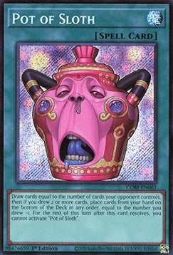Topf der Faulheit CORI-DE061 Secret Rare Deutsch