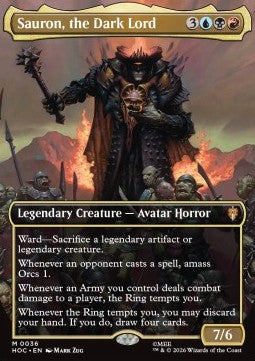 Sauron, the Dark Lord HOC-36 Mythic Englisch