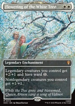 Flowering of the White Tree (V.1) HOC-14 Mythic Englisch