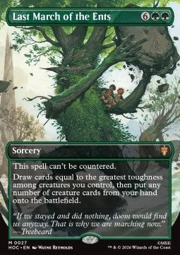 Last March of the Ents (V.1) HOC-27 Mythic Englisch