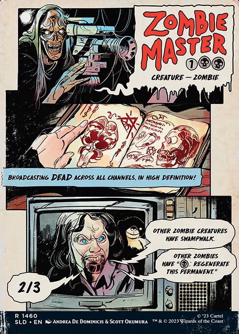 Zombie Master // Zombie Master - Back Face