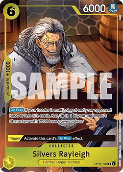 Silvers Rayleigh (OP14-108) (V.2) UP Rare Englisch