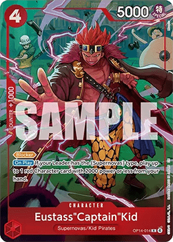 EustassCaptainKid (OP14-014) (V.2) UP Rare Englisch