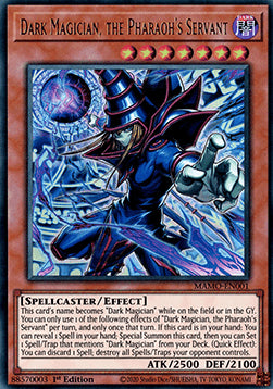 Dunkler Magier, der Diener des Pharao MAMO-DE001 Ultra Rare Deutsch