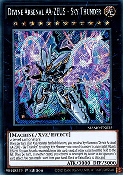 Göttliches Arsenal AA-ZEUS - Himmelsdonner MAMO-DE035 Secret Rare Deutsch