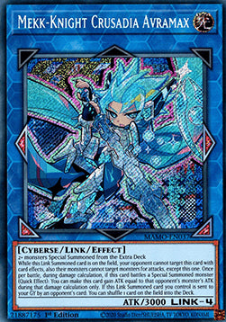 Mekk-Ritter Crusadia Avramax MAMO-DE037 Secret Rare Deutsch