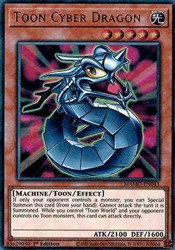 Toon-Cyber Drache MAMO-DE043 Ultra Rare Deutsch