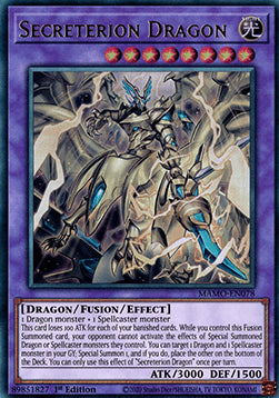 Sekreterion-Drache MAMO-DE078 Ultra Rare Deutsch