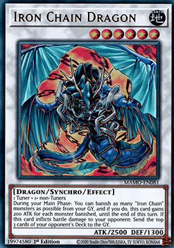 Eisenketten-Drache MAMO-DE081 Ultra Rare Deutsch