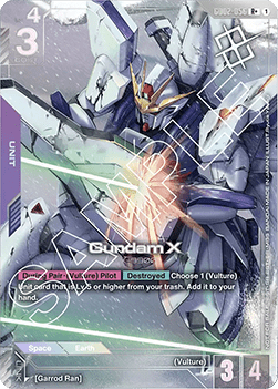 Gundam X (GD02-056) (V.1) WC Rare + Englisch