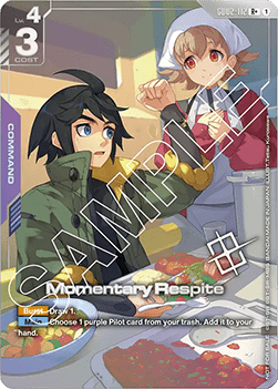 Momentary Respite (GD02-112) (V.1) WC Rare + Englisch