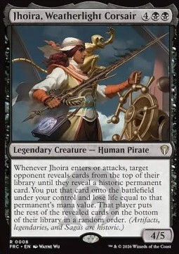 Jhoira, Weatherlight Corsair FRC-8 Rare Deutsch