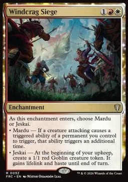 Windcrag Siege FRC-52 Rare Englisch