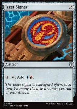Izzet-Petschaft FRC-58 Uncommon Deutsch