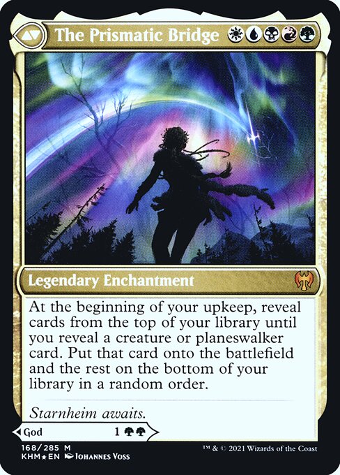 Esika, God of the Tree // The Prismatic Bridge - Back Face