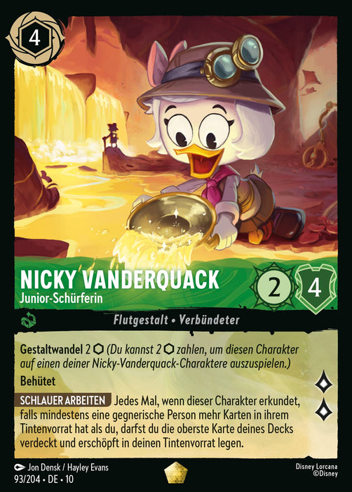 Nicky Vanderquack - Junior-Schürferin (V.1) 10WHI-093 Legendary Deutsch
